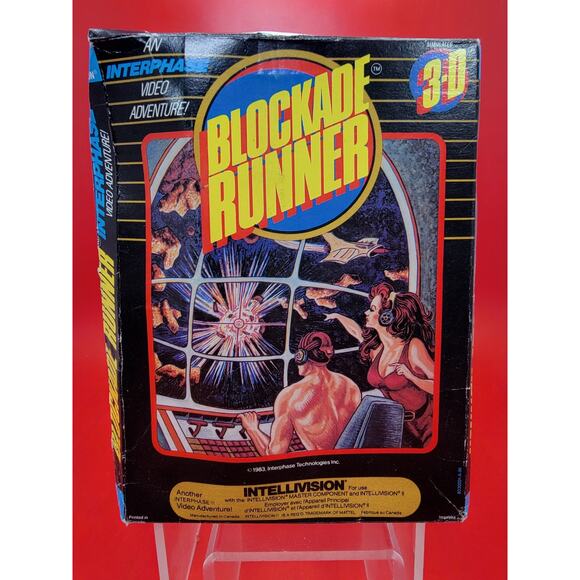 Blockade Runner (Intellivision, 1983), CIB - Picture 2 of 6
